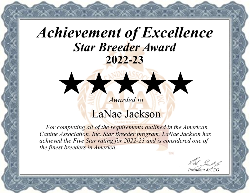 lanae, jackson, breeder, certificate, puppies, for, sale, lanae-jackson-breeder, dog-breeder, puppy, mill, usda, inspected, inspection, records, for sale, lanae jackson